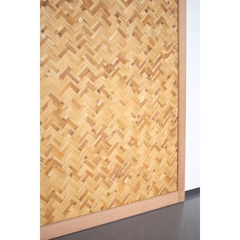 組子と網代の建具L　B925 