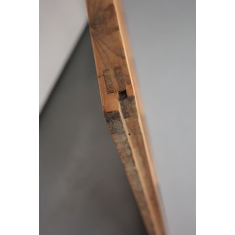 獅子金具付 蔵戸風格子戸 2枚1組　L936 