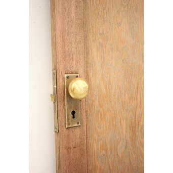 ラワンと合板の白木ドア　B926 