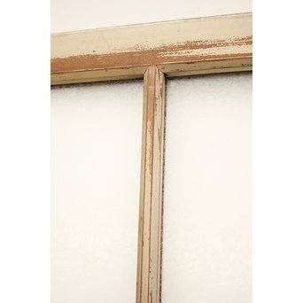 シャビーアンティークにかわガラス戸 2枚1組　D175 