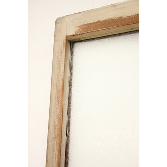 シャビーアンティークにかわガラス戸 2枚1組　D175 