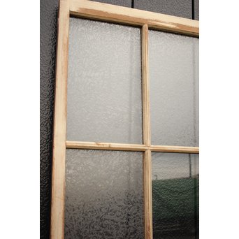 シャビーアンティークにかわガラス戸 2枚1組　D175 