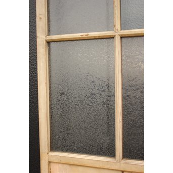 シャビーアンティークにかわガラス戸 2枚1組　D175 