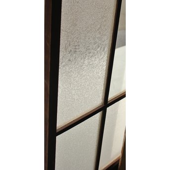 シャビーアンティークにかわガラス戸 2枚1組　D175 