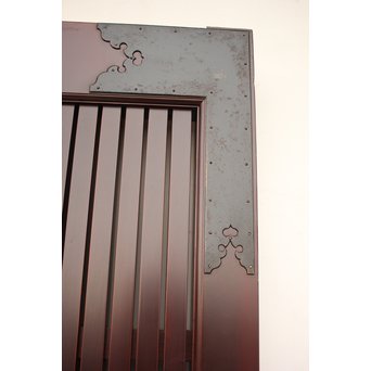 四方金具 格子蔵戸　W933 