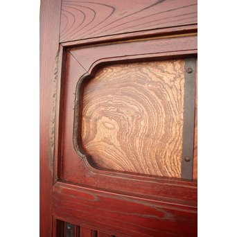 天地腰板 総欅巾着金具蔵戸　W935 