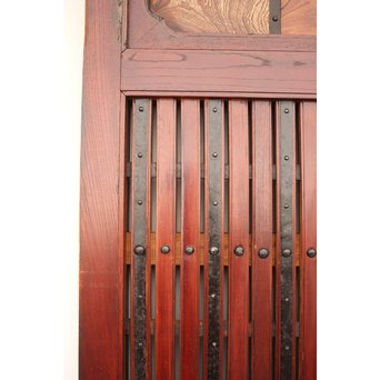 天地腰板 総欅巾着金具蔵戸　W935 