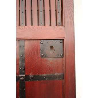 天地腰板 総欅巾着金具蔵戸　W935 