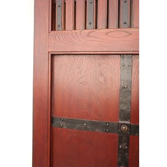 天地腰板 総欅巾着金具蔵戸　W935 