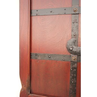 天地腰板 総欅巾着金具蔵戸　W935 