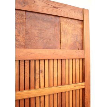 天地腰板 総欅巾着金具蔵戸　W935 