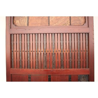 天地腰板 総欅巾着金具蔵戸　W935 