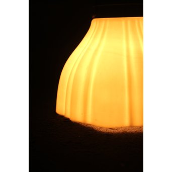 2灯桜紋 花型シェードのシャンデリア照明　A1876 