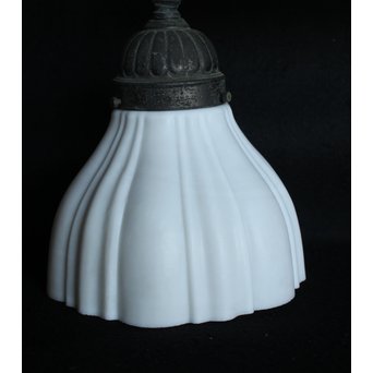 2灯桜紋 花型シェードのシャンデリア照明　A1876 