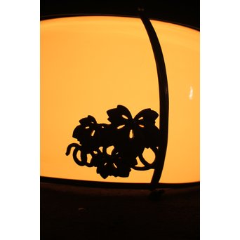 蔦模様の大型照明　A1877Y 