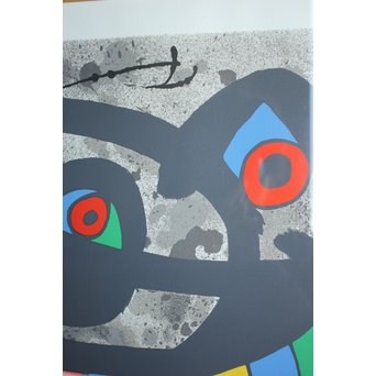 ジョアン・ミロ 黄金の羽を持つトカゲ PL.2 Joan Miró, Le lezard aux plumes d'or Ⅱ リトグラフ　Z048 