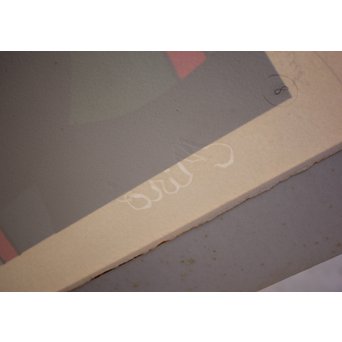 ジョアン・ミロ 黄金の羽を持つトカゲ PL.2 Joan Miró, Le lezard aux plumes d'or Ⅱ リトグラフ　Z048 