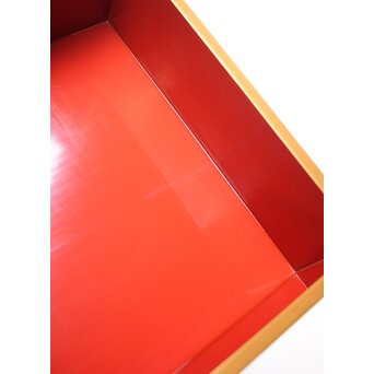 桐唐草蒔絵重箱と重台　Q027 