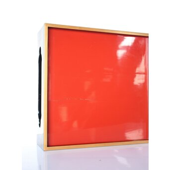 桐唐草蒔絵重箱と重台　Q027 