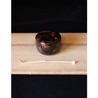 虫蒔絵 平棗　Q028 