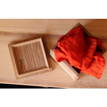 虫蒔絵 平棗　Q028 