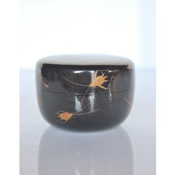 虫蒔絵 平棗　Q028 