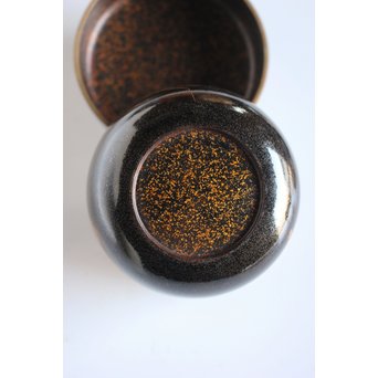 虫蒔絵 平棗　Q028 