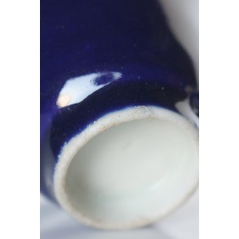 瑠璃釉古伊万里 煎茶碗6客　P056 