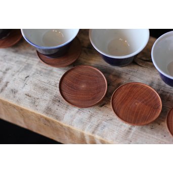 瑠璃釉古伊万里 煎茶碗6客　P056 