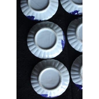 鯨絵 古伊万里豆皿/手塩皿　P057 