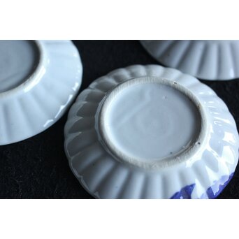 鯨絵 古伊万里豆皿/手塩皿　P057 