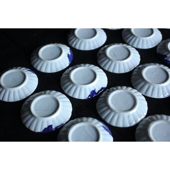 鯨絵 古伊万里豆皿/手塩皿　P057 