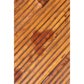 紅斑竹/湘妃竹 円形高卓(たかしょく)　U045 