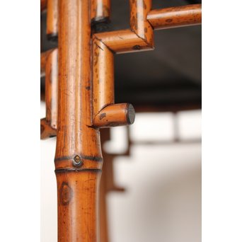 紅斑竹/湘妃竹 円形高卓(たかしょく)　U045 