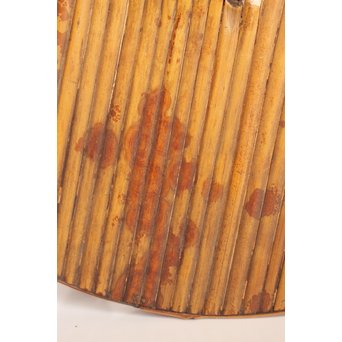 紅斑竹/湘妃竹 円形高卓(たかしょく)　U045 