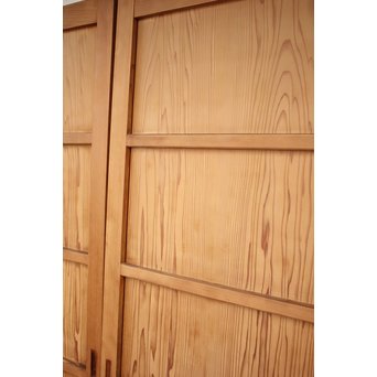 角桟 杉の板戸 4枚1組　B929 