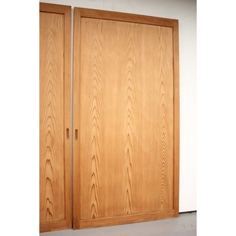 角桟 杉の板戸 4枚1組　B929 