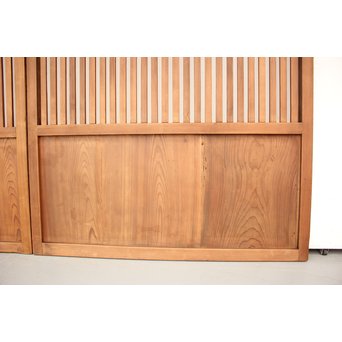 上下鏡板の格子建具 2枚1組　L938 