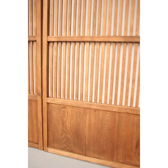 上下鏡板の格子建具 2枚1組　L938 