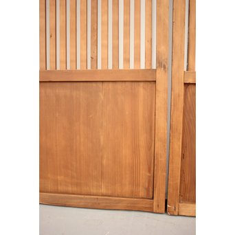 上下鏡板の格子建具 2枚1組　L938 