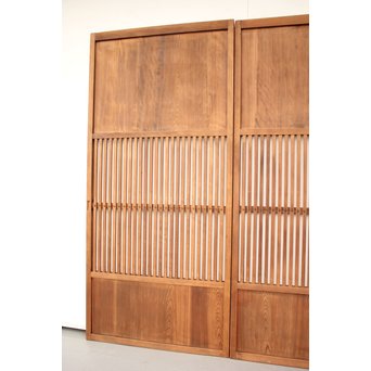 上下鏡板の格子建具 2枚1組　L938 