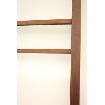 桜模様と緑色ガラスの建具 GD1184 