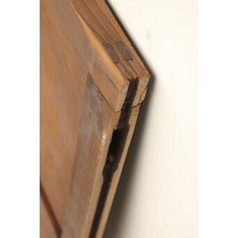 桜模様と緑色ガラスの建具 GD1184 