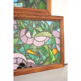 ステンドグラス 2枚1組　GD1185YD 