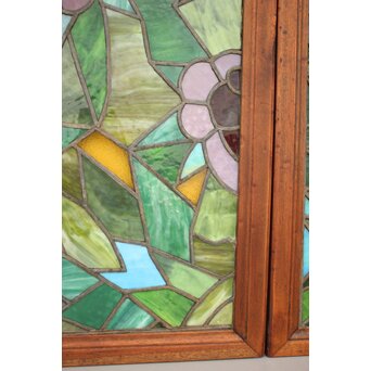 ステンドグラス 2枚1組　GD1185YD 