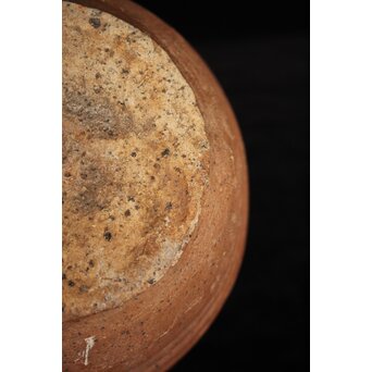 漢 灰釉陶器 双耳壺　P058 