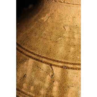 漢 灰釉陶器 双耳壺　P059 