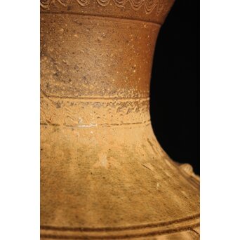 漢 灰釉陶器 双耳壺　P059 