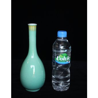 吉田美統 釉裏金彩花瓶　P060 