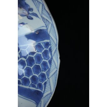 古染付 祥瑞手 深皿7寸　P063 